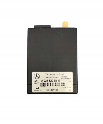 Mercedes блок керування модуль webasto a2218203897 фото №1
