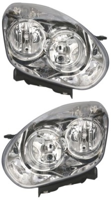 Фари лампи opel combo d 11-18 tyc комплект + двигуни фото №1