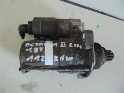 Стартер 10 зубів octavia 2 рестайлінг  1.9tdi фото №1