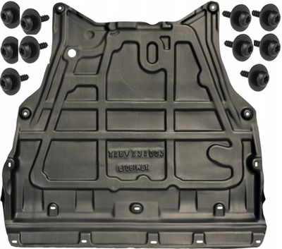 Renault koleos 2008-2015 кліпси захист двигуна фото №1