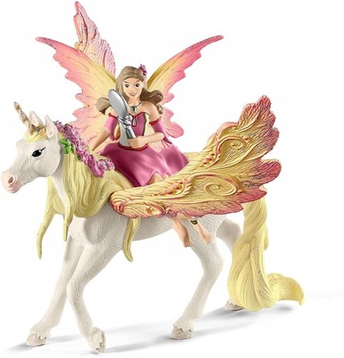 SCHLEICH 70568 WRÓŻKA FEYAH NA JEDNOROŻCU ŚWIAT ELFÓW BAYALA