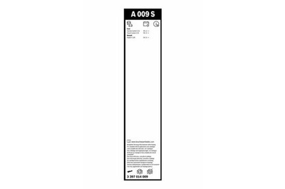 BOSCH ESCOBILLAS A009S 750/700MM FORD TRANSIT RENAULT ESPACE 04.12-  