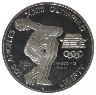 1 dolar - Dyskobol - USA - 1983 rok