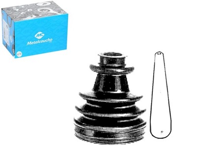 Захист шарнір зовнішній metalcaucho фото №1