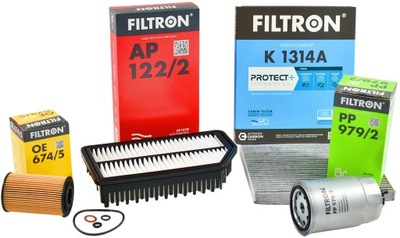 FILTRON JUEGO DE FILTROS KIA CEED 1.4 1.6 CRDI JD  