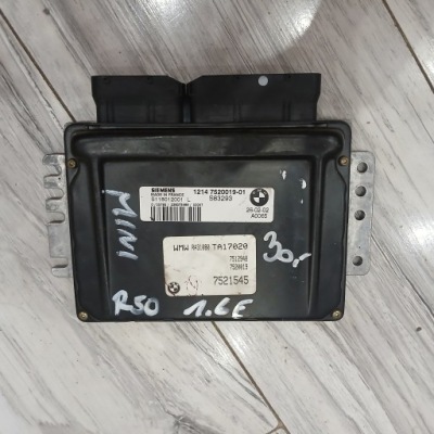 Бортовий комп'ютер блок керування mini cooper r50 1.6b 7520019 фото №1