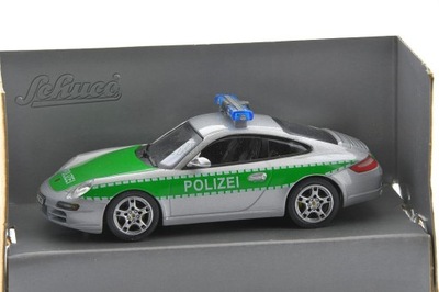 PORSCHE 911 997 Polizei 2004 1/43 SCHUCO