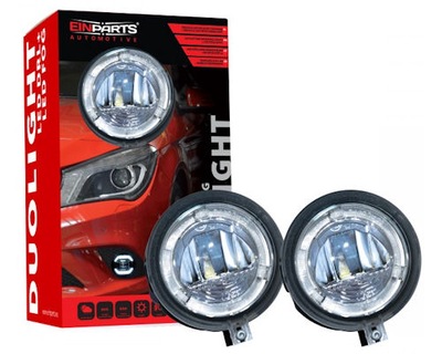 DRL DAYTIME LED + HALOGEN LAMPS JEEP COMPASS PATRIOT  