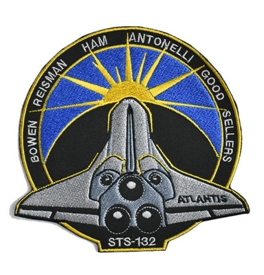 Atlantis STS 132 naszywka rzep