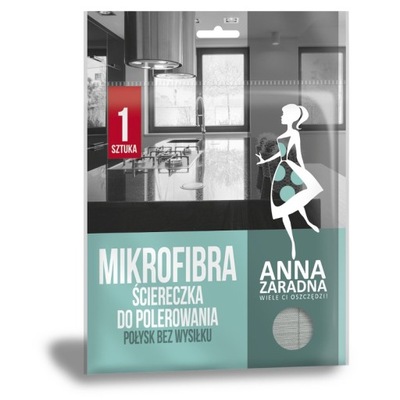 ANNA ZARADNA MIKROFIBRA ŚCIERECZKA DO POLEROWANIA POŁYSK