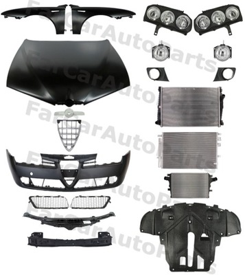 Alfa romeo 159 05-12 бампер капот крыло pas набор запчасти фото №1