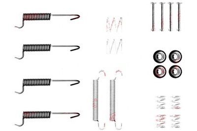 QUICK BRAKE KOMPLEKTAS MONTAVIMO APKABŲ STABDŽIŲ KIA CARNIVAL III 