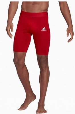 SPODENKI TERMOAKTYWNE ADIDAS TECHFIT CZERWONE rozmiar XS