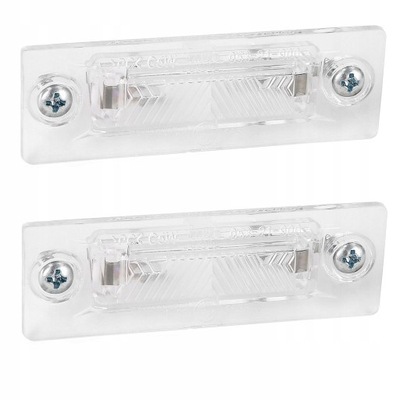 Vw touran комплект ліхтарі номерного знака освітлення фото №1