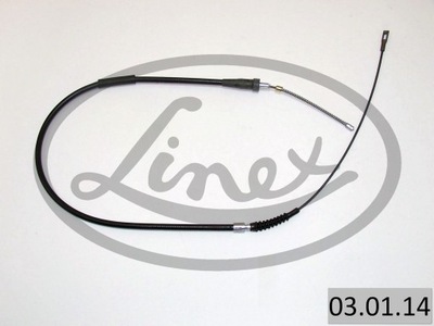 LINEX 03.01.14 CABLE HAM. RECZN. AUDI 100 83- BEBNY 1395/790 443609721K  