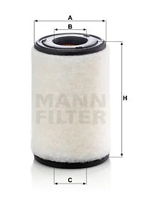 FILTRO AIRE MANN C14011  