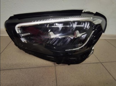 Лампа передня перед mercedes w213 lift full led фото №1