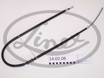 CABLE FRENOS DE MANO FIAT PALIO 98- L/P  