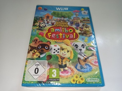 ANIMAL CROSSING AMIIBO FESTIVAL nowa! Folia unikat