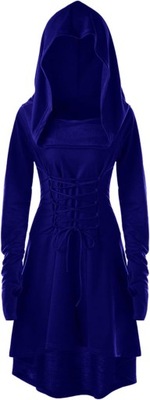 Kostium sukienka gotycka niebieska S 51C264