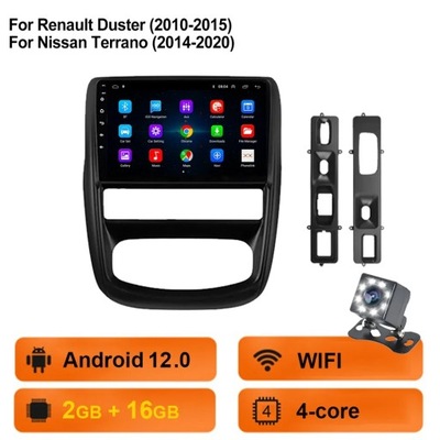 RADIO DE AUTOMÓVIL CON SYSTEMEM ANDROID 13 ANDROID AUTO PARA RENAULT DUSTER 1 2010-2015 CARPLAY  