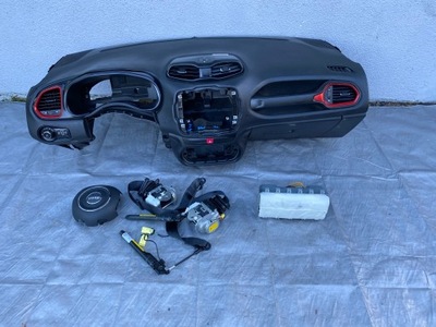 Jeep renegade консоль подушки безпеки ремені натягувачі 2015-18r фото №1