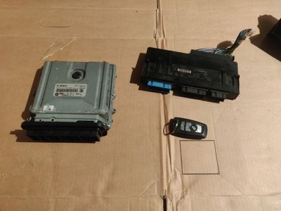 Набір стартовий бортовий комп'ютер двигуна cas bmw 5 f10 f11 фото №1