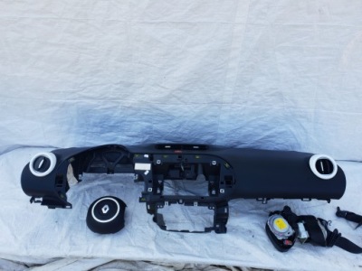 Renault twingo iii 14-18 панель приладів панель  панель приладів подушка air bag ремені фото №1