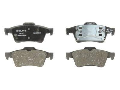 PADS BRAKE DELPHI LP1701 + GIFT  