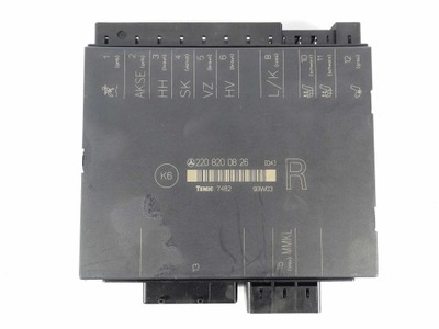 Mercedes s klasa w220 модуль сидіння правий перед фото №1