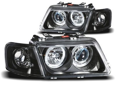 ФОНАРИ AUDI A3 8L 96-00R ANGEL EYES RINGI DEPO BLK