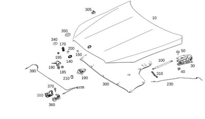 Капот mercedes gls w167 фото №1
