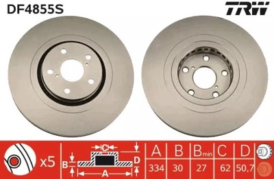 DISKU HAM. TOYOTA P. LEXUS GS/RC 2,0-4,7 05- LE 