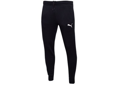 PUMA SPODNIE MĘSKIE DRESOWE ESS LOGO BLACK r.L