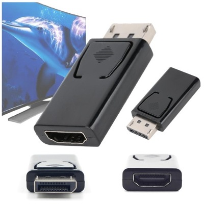 Adapter konwerter z DisplayPort DP na HDMI