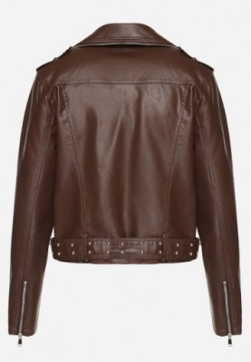 Renee Brązowa Kurtka damska L Ramoneski