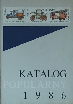 Katalog popularny znaków pocztowych ziem polskich 1986