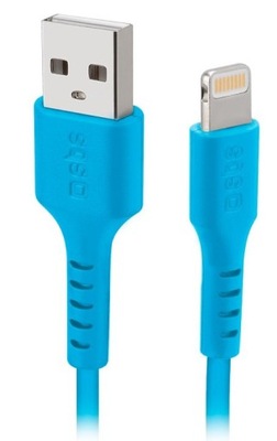 Kabel SBS USB 2.0 - Lightning 1m Niebieski