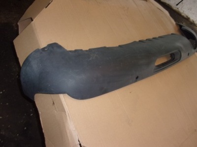 Mini f54 f55 f56 диффузор накладка бампера задняя фото №1