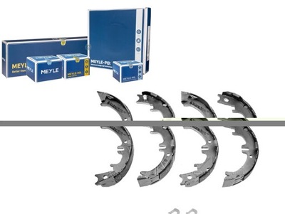 Meyle тормозные колодки тормозные toyota avensis previa rav фото №1