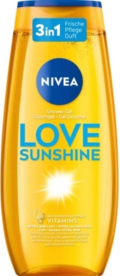 NIVEA Duschgel Love Sunshine żel pod prysznic z aloesem 250 ml z NIEMIEC