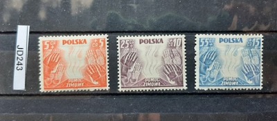 POLSKA - 1938 ROK - 327-329JD243