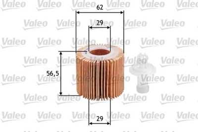 VALEO 586583 VALEO ФІЛЬТР МАСЛА