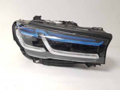 Bmw 5 g30 m5 f90 лампа правая передняя перед фара laser shadow line фото №1