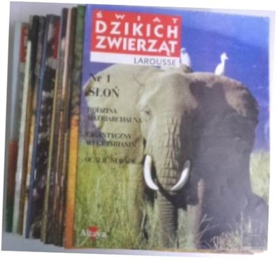 Świat dzikich zwierząt zestaw 142 sztuk