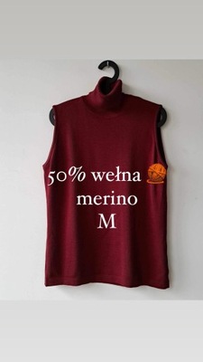 Kamizelka golf Karris 50% wełna merino M