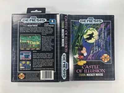 Gra Castle of Illusion Starring Mickey Mouse Genesis Sega Megadrive