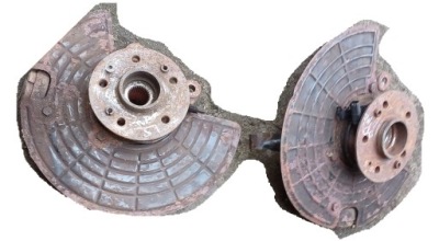 Mercedes ml w163 поворотный кулак ступица перед левый lub правый фото №1