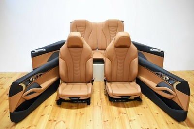 Bmw 8 g14 салон сидіння заднє сидіння середина individual фото №1