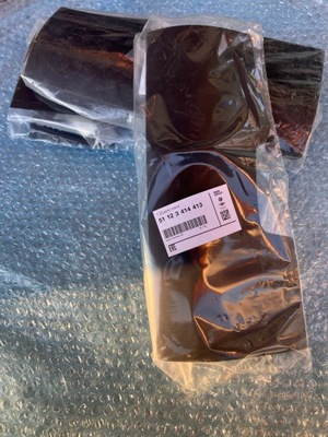 Bmw x3 e83 m набор заглушка фаркоп задняя 51123414413 фото №1